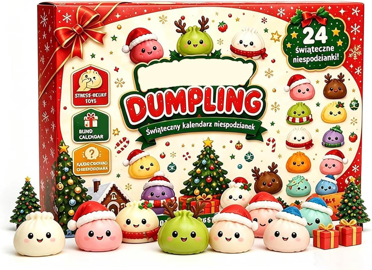 2026 Christmas Advent Calendar with 24 Fidget Toys 24 Days of Sensory Surprises Countdown Gift for Adults Stress Relief Holiday Party Favors