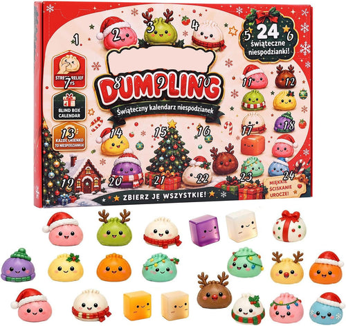 Squishy Advent Calendar 2026 Countdown, Christmas Squishies for Adults